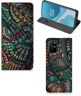 B2Ctelecom Telefoontasje OnePlus 8T Smart Cover Aztec