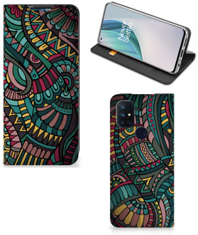 B2Ctelecom Telefoontasje OnePlus Nord N10 5G Smart Cover Aztec