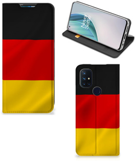 B2Ctelecom Telefoontasje OnePlus Nord N10 5G Smartphone Hoesje Duitse Vlag