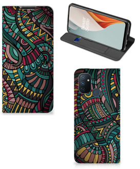 B2Ctelecom Telefoontasje OnePlus Nord N100 Smart Cover Aztec