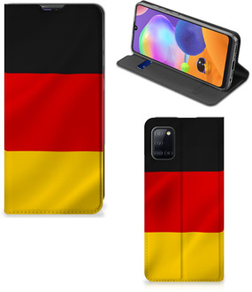 B2Ctelecom Telefoontasje Samsung Galaxy A31 Smartphone Hoesje Duitse Vlag