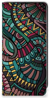 B2Ctelecom Telefoontasje Samsung Galaxy A41 Smart Cover Aztec