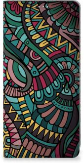 B2Ctelecom Telefoontasje Samsung Galaxy A71 Smart Cover Aztec