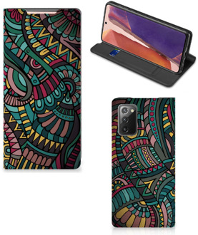 B2Ctelecom Telefoontasje Samsung Galaxy Note20 Smart Cover Aztec