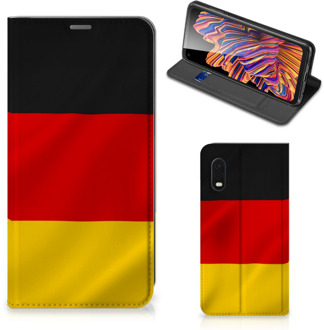 B2Ctelecom Telefoontasje Samsung Xcover Pro Smartphone Hoesje Duitse Vlag