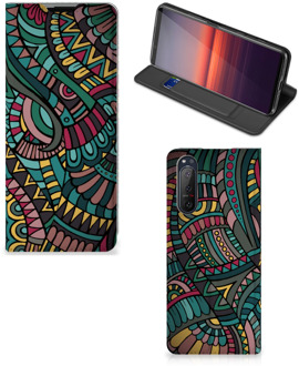 B2Ctelecom Telefoontasje Sony Xperia 5 II Smart Cover Aztec