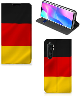 B2Ctelecom Telefoontasje Xiaomi Mi Note 10 Lite Smartphone Hoesje Duitse Vlag