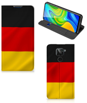 B2Ctelecom Telefoontasje Xiaomi Redmi Note 9 Smartphone Hoesje Duitse Vlag