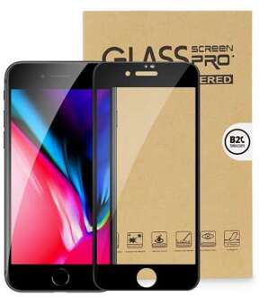 B2Ctelecom Tempered Glass iPhone 8 Plus | 7 Plus Screen Protector Glas Volledige Dekking