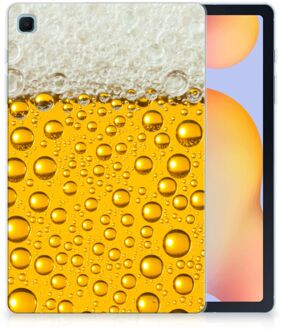 B2Ctelecom TPU Back Cover Samsung Galaxy Tab S6 Lite Hoes Bier met doorzichte zijkanten