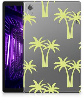 B2Ctelecom TPU Backcase Lenovo Tab M10 HD (2de generatie) Beschermhoes Palmtrees met transparant zijkanten