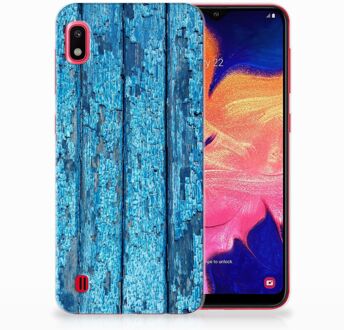 B2Ctelecom TPU Backcover Samsung Galaxy A10 Wood Blue