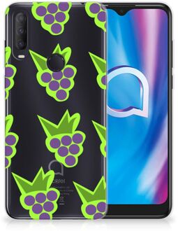 B2Ctelecom TPU Bumper Alcatel 1S (2020) Smartphone Hoesje Doorzichtig Druiven