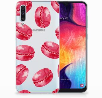 B2Ctelecom TPU Bumper Case Samsung A50 Design Pink Macarons