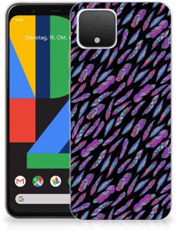 B2Ctelecom TPU bumper Google Pixel 4 Feathers Color