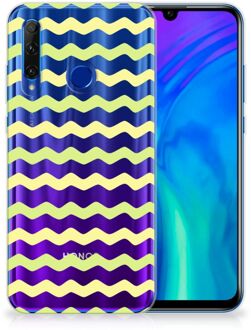 B2Ctelecom TPU bumper Honor 20 Lite Waves Geel