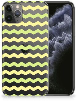 B2Ctelecom TPU bumper iPhone 11 Pro Waves Geel