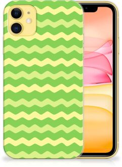 B2Ctelecom TPU bumper iPhone 11 Waves Green