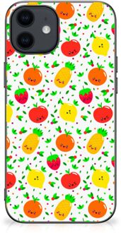 B2Ctelecom TPU Bumper iPhone 12 Pro | 12 (6.1") GSM Hoesje met Zwarte rand Fruits