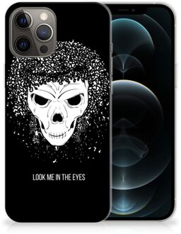 B2Ctelecom TPU Bumper iPhone 12 Pro Max Smartphone hoesje Skull Hair