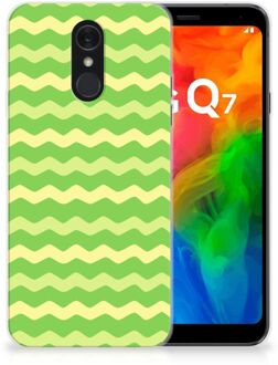 B2Ctelecom TPU bumper LG Q7 Waves Green