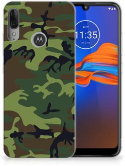 B2Ctelecom TPU bumper Motorola Moto E6 Plus Army Dark