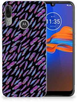 B2Ctelecom TPU bumper Motorola Moto E6 Plus Feathers Color