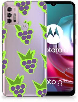 B2Ctelecom TPU Bumper Motorola Moto G30 | G10 Smartphone Hoesje Doorzichtig Druiven