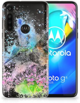 B2Ctelecom TPU Bumper Motorola Moto G8 Power Hoesje Vogel