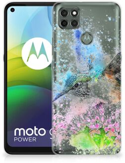 B2Ctelecom TPU Bumper Motorola Moto G9 Power Hoesje Vogel