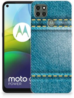 B2Ctelecom TPU Bumper Motorola Moto G9 Power Smartphone hoesje Jeans