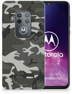 B2Ctelecom TPU bumper Motorola One Zoom Army Light