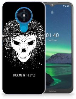 B2Ctelecom TPU Bumper Nokia 1.4 Smartphone hoesje Skull Hair