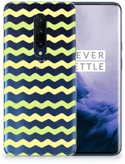 B2Ctelecom TPU bumper OnePlus 7 Pro Waves Geel