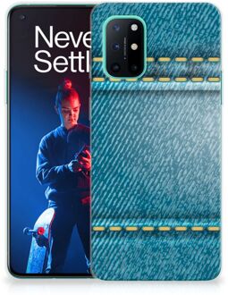 B2Ctelecom TPU Bumper OnePlus 8T Smartphone hoesje Jeans