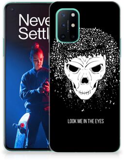 B2Ctelecom TPU Bumper OnePlus 8T Smartphone hoesje Skull Hair