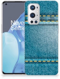 B2Ctelecom TPU Bumper OnePlus 9 Pro Smartphone hoesje Jeans