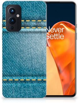 B2Ctelecom TPU Bumper OnePlus 9 Smartphone hoesje Jeans