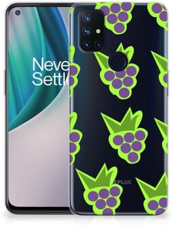 B2Ctelecom TPU Bumper OnePlus Nord N10 5G Smartphone Hoesje Doorzichtig Druiven