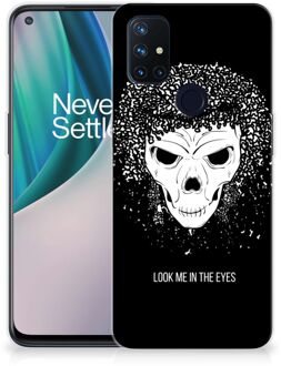 B2Ctelecom TPU Bumper OnePlus Nord N10 5G Smartphone hoesje Skull Hair