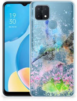 B2Ctelecom TPU Bumper OPPO A15 Hoesje Vogel