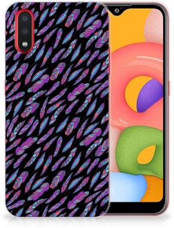 B2Ctelecom TPU bumper Samsung Galaxy A01 Feathers Color