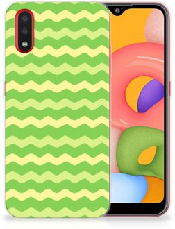 B2Ctelecom TPU bumper Samsung Galaxy A01 Waves Green