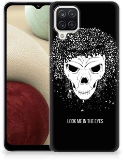 B2Ctelecom TPU Bumper Samsung Galaxy A12 Smartphone hoesje Skull Hair