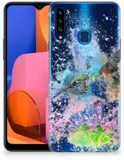 B2Ctelecom TPU Bumper Samsung Galaxy A20s Hoesje Vogel