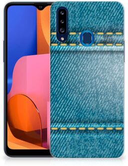 B2Ctelecom TPU Bumper Samsung Galaxy A20s Smartphone hoesje Jeans