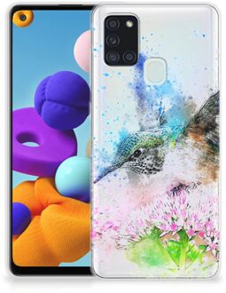 B2Ctelecom TPU Bumper Samsung Galaxy A21s Hoesje Vogel