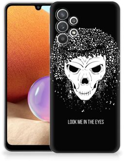 B2Ctelecom TPU Bumper Samsung Galaxy A32 4G Smartphone hoesje Skull Hair