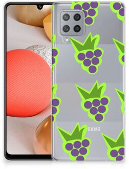 B2Ctelecom TPU Bumper Samsung Galaxy A42 Smartphone Hoesje Doorzichtig Druiven