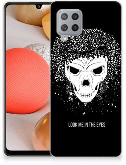 B2Ctelecom TPU Bumper Samsung Galaxy A42 Smartphone hoesje Skull Hair